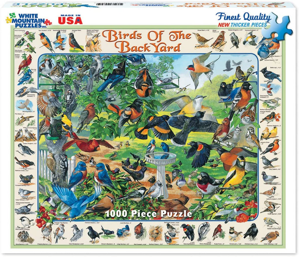 Birds of the Back Yard-1000 pc Puzzle