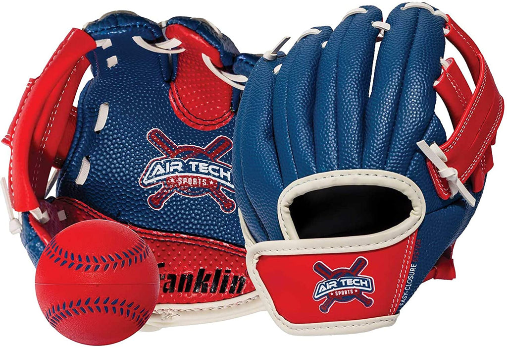 Navy/Red Air Tech T-Ball Fielding Glove