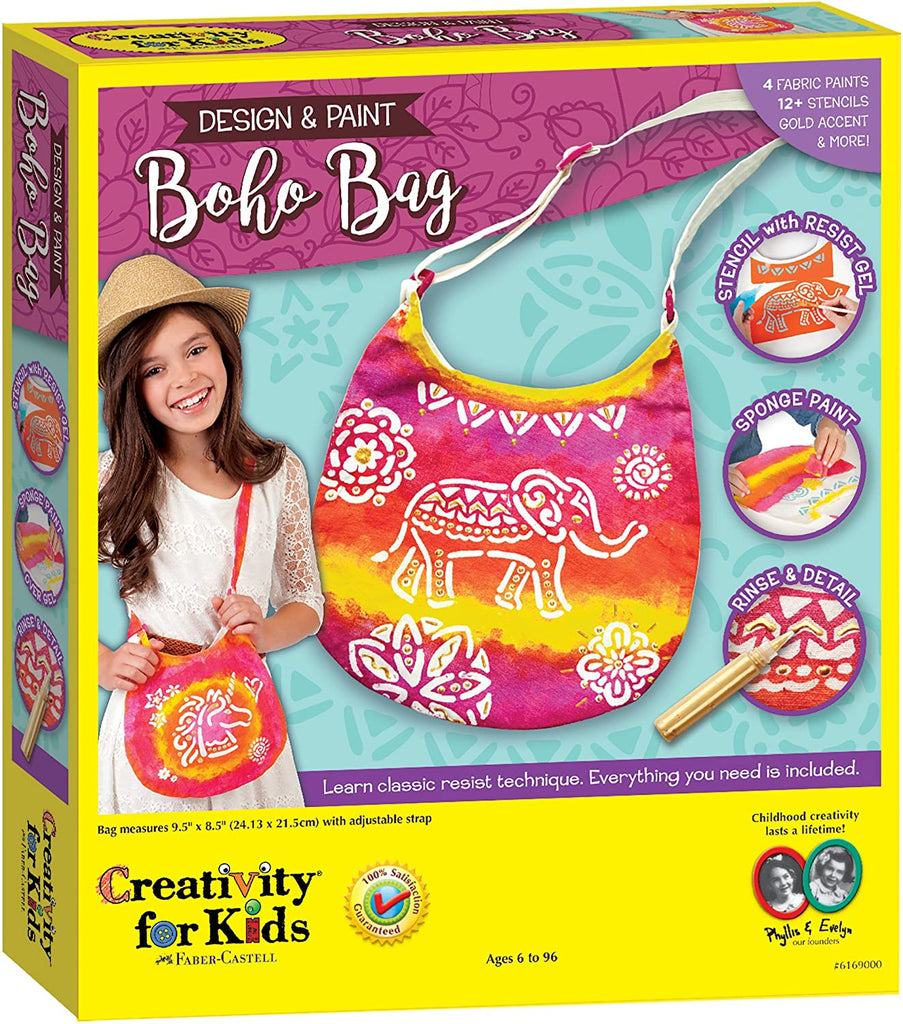 Design & Paint Boho Bag