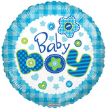 Baby Boy Quilt Balloons