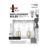 25W Light Bulb w/ Tray