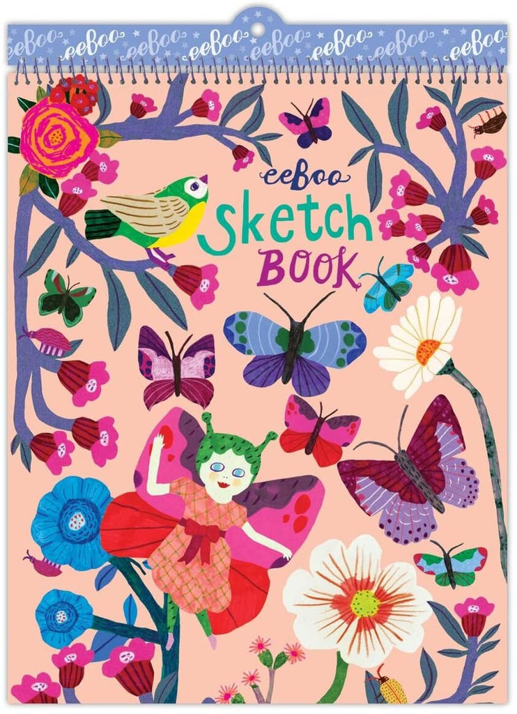 Butterflies & Flowers Sketchbook
