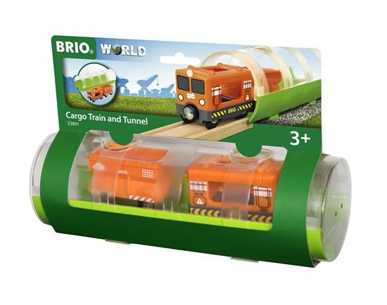 Cargo Train & Tunnel