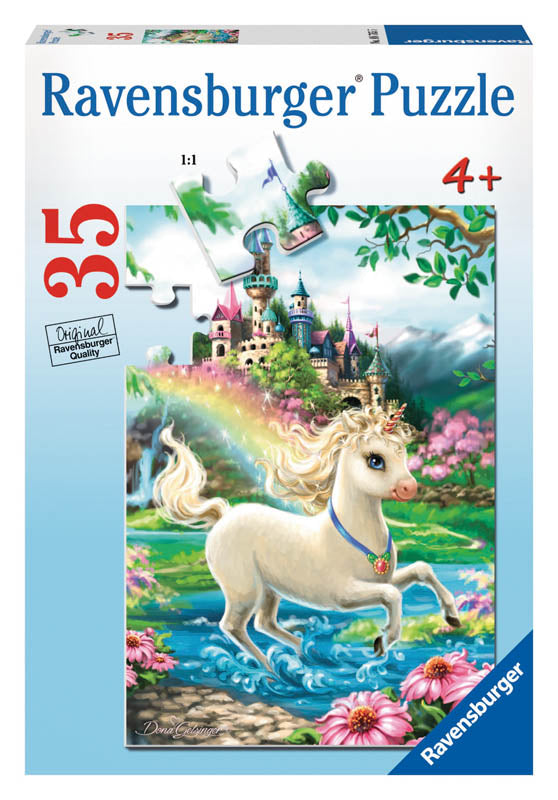 Unicorn Castle_35 pc Puzzle