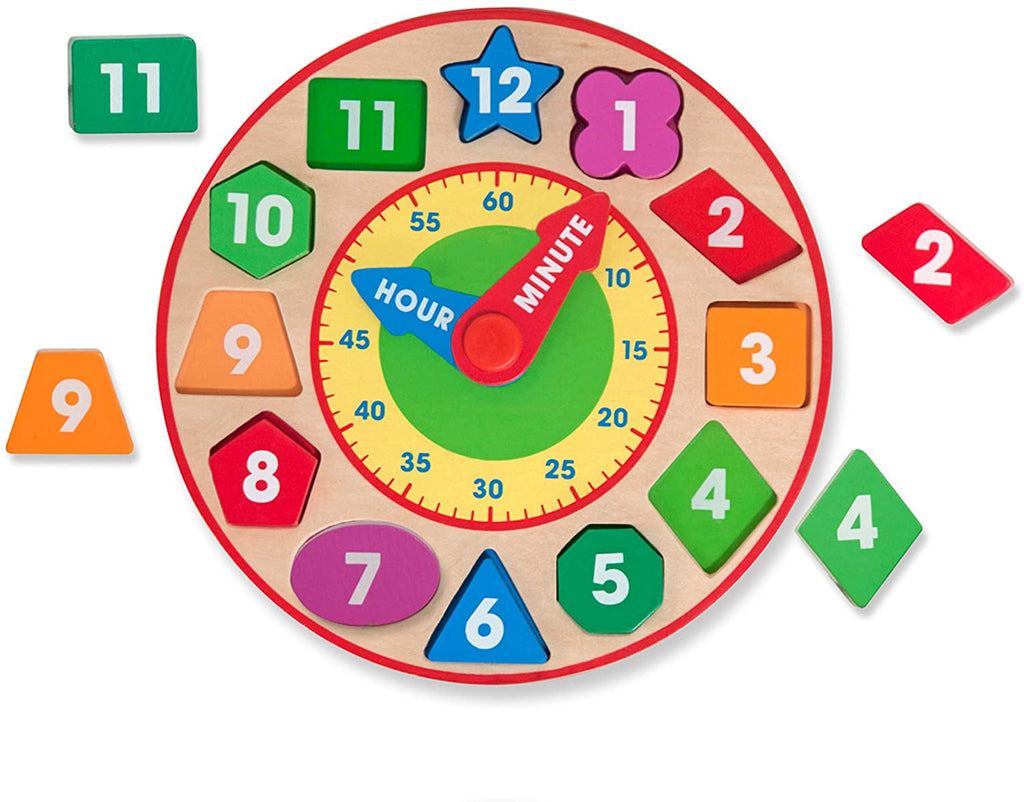 Shape Sorting Clock