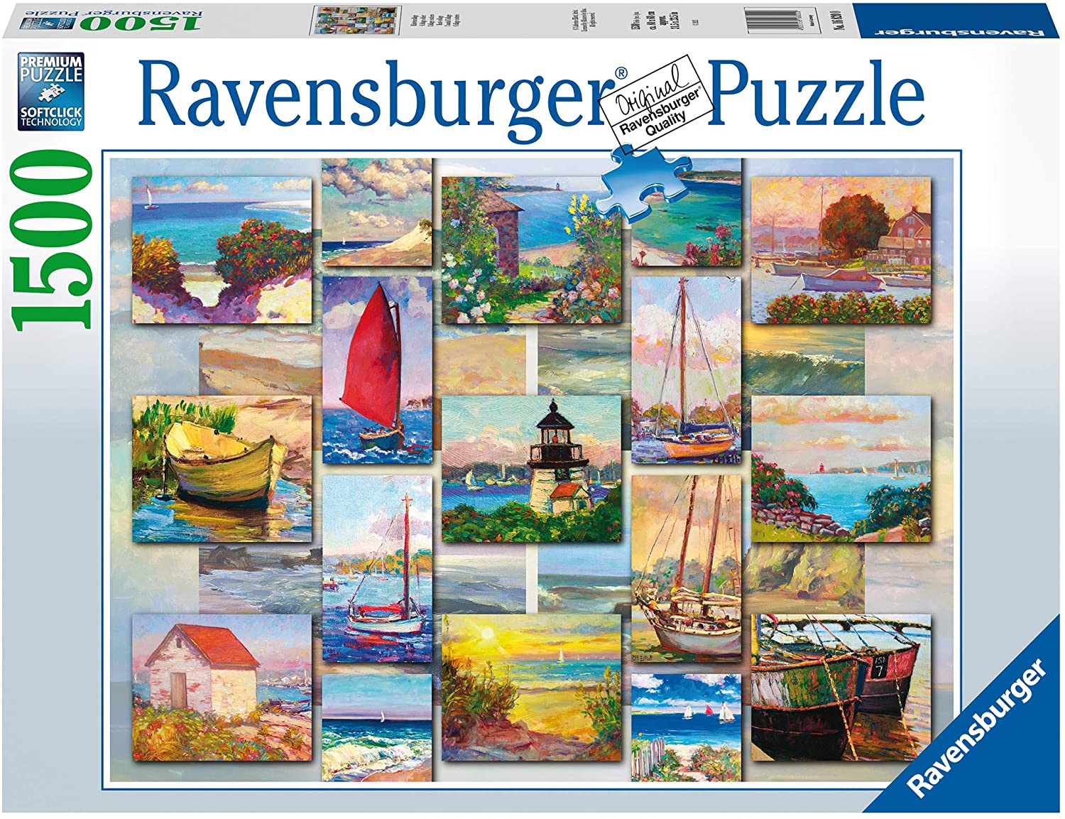 Coastal Collage 1500pc Puzzle