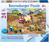 Construction Fun 24 pc Floor Puzzle