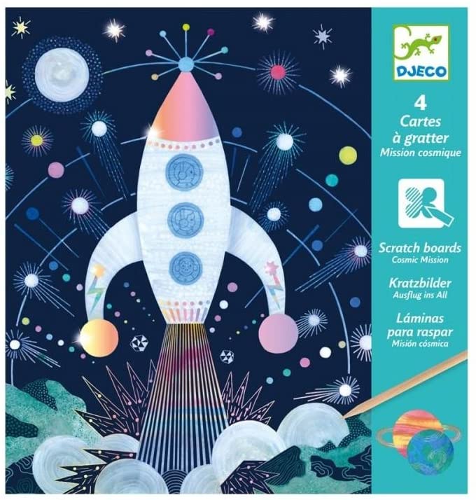 Cosmic Mission Scratch Card