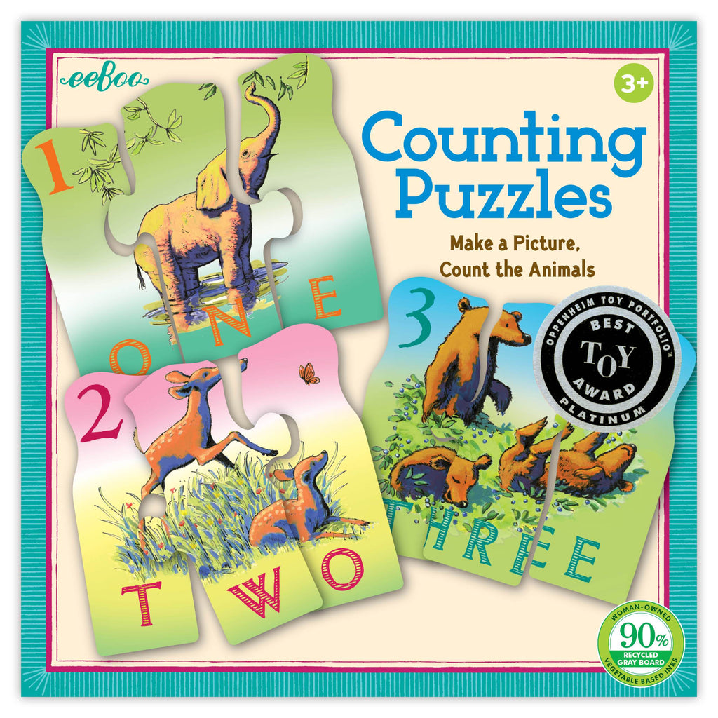 Animal Counting Puzzle