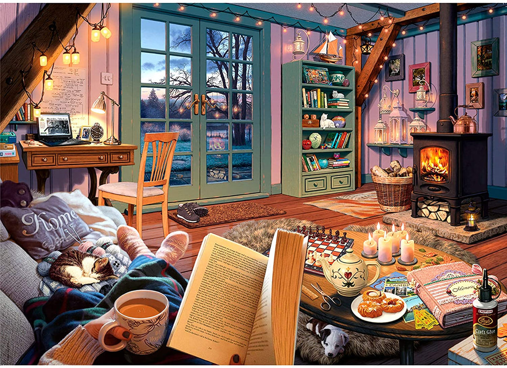 Cozy Retreat 500pc Large Format Puzzle