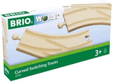 Curved Switching Tracks