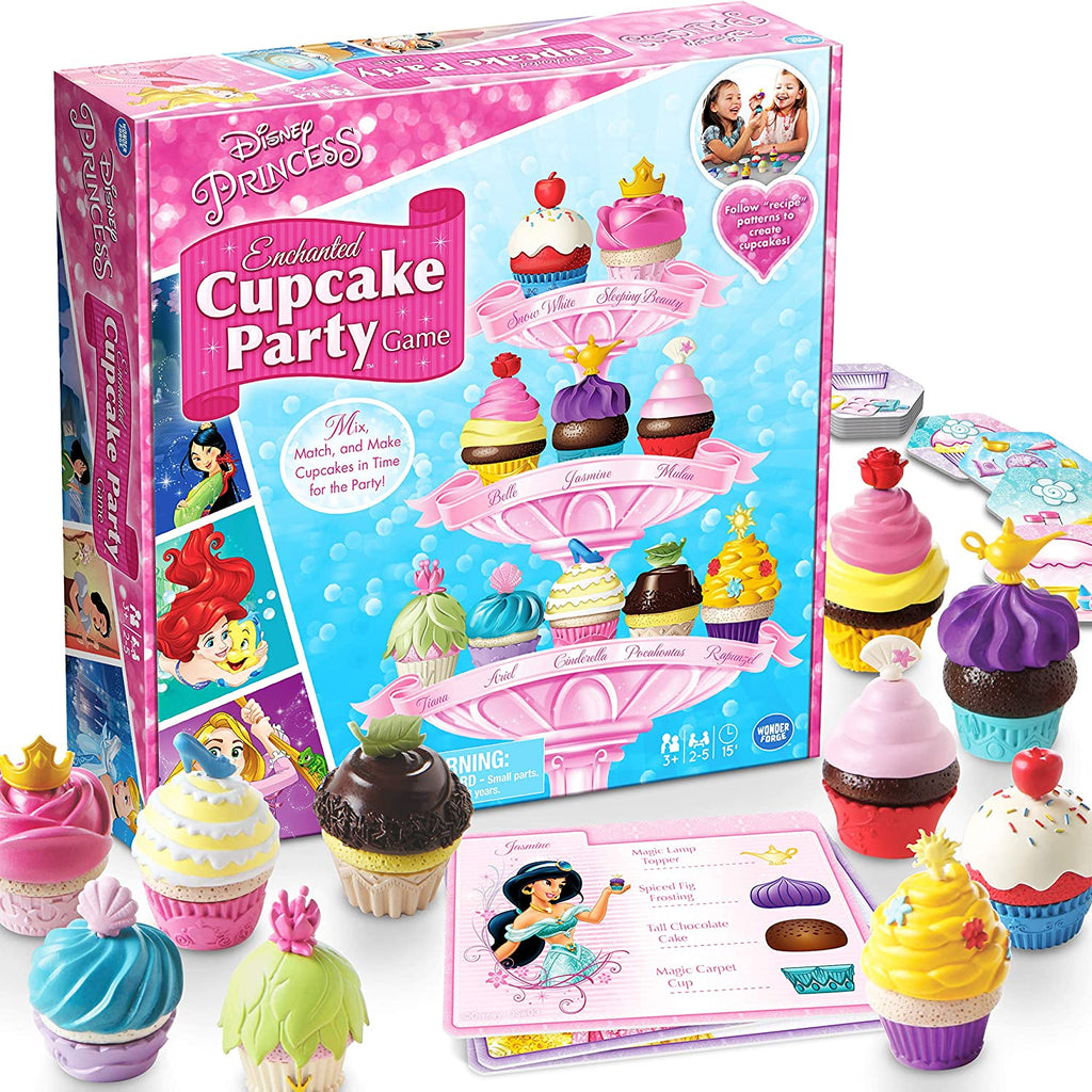 Enchanted Cupcake Party Disney Princess Game