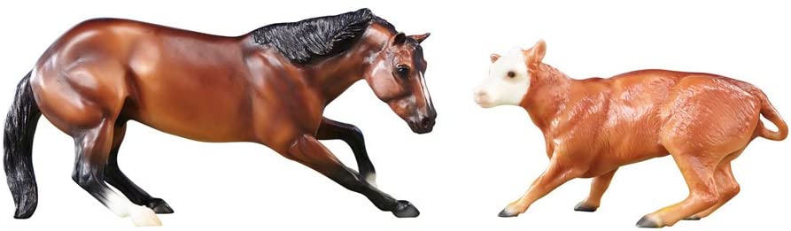 Breyer Cutting Horse & Calf