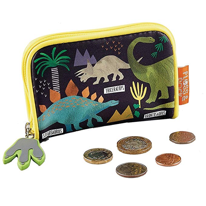 Floss and Rock Dinosaur Wallet