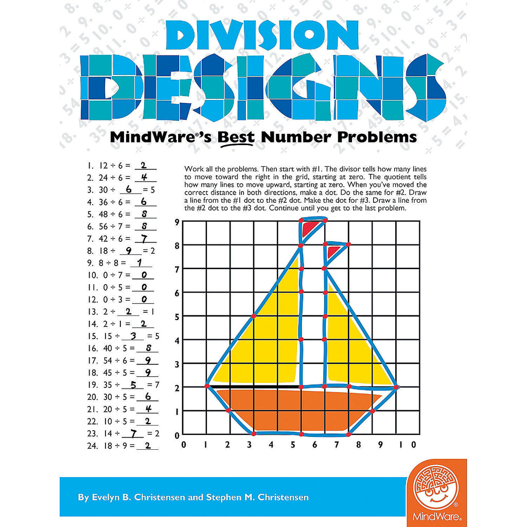 Division Designs- Math Mosaics