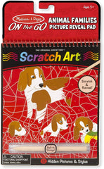 Animal Families Hidden Picture Pad