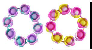 Tie Dye Bangle Fidget Bracelet