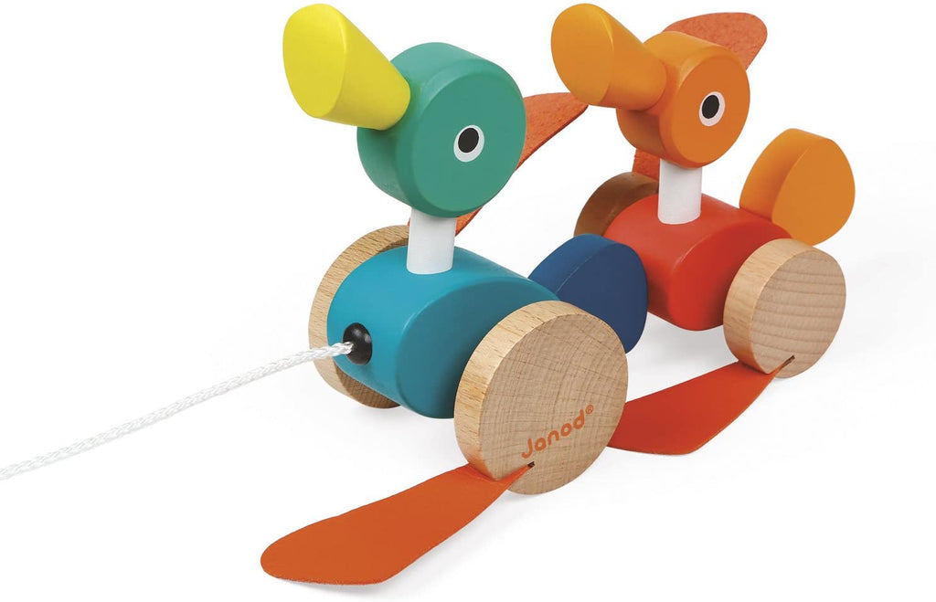 Ducks Pull-Along Zigolos