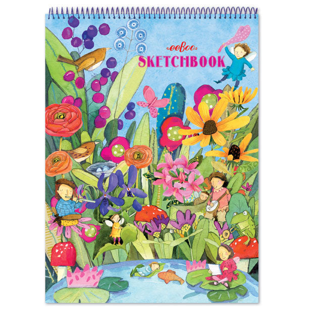 Garden Striped Biggies Sketchbook