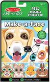 Pets Make-A-Face Reusable Sticker
