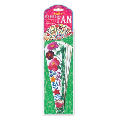 Butterflies Paper Fan