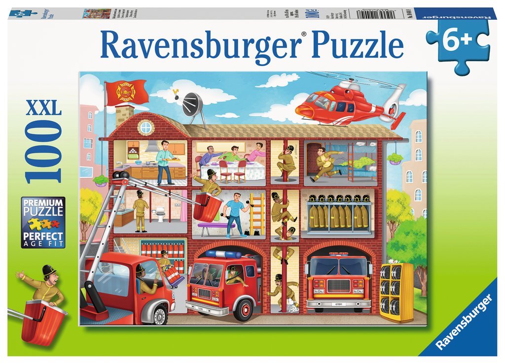 Firehouse Frenzy 100pc Puzzle