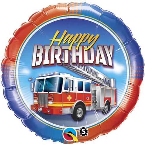 Birthday Fire Truck