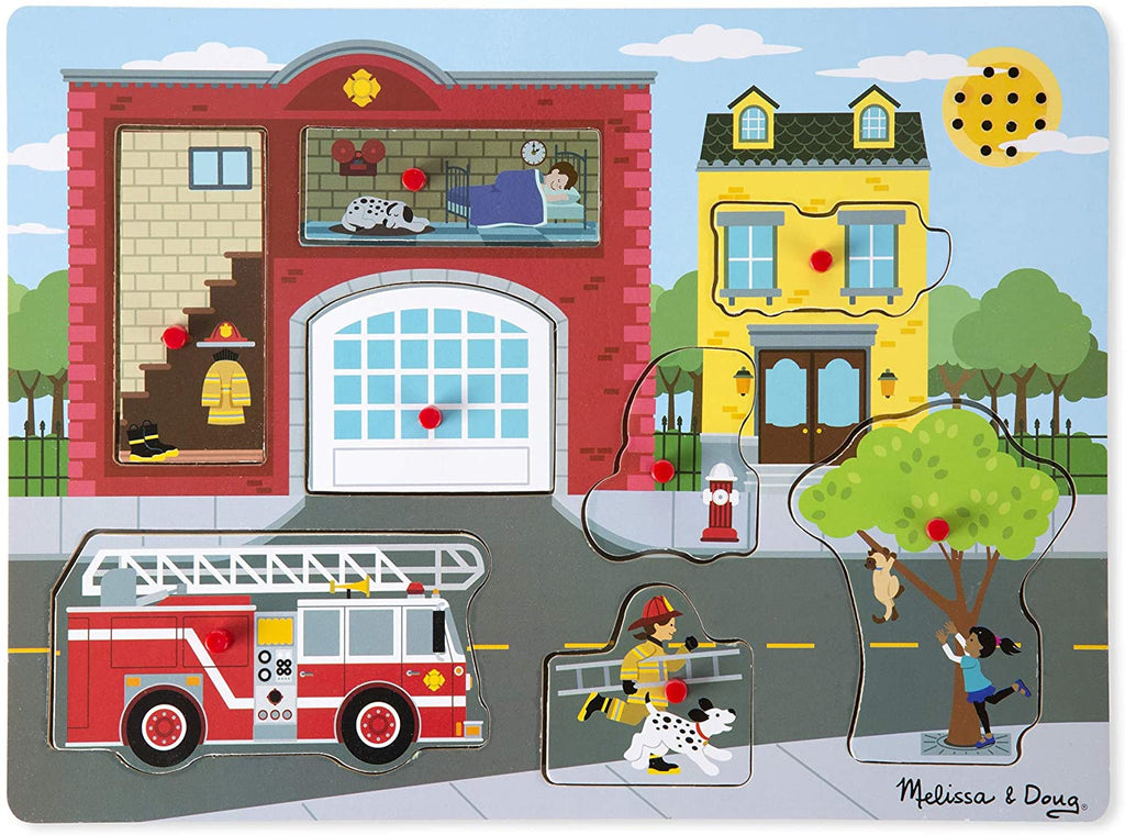 Around the Fire Station Sound Puzzle