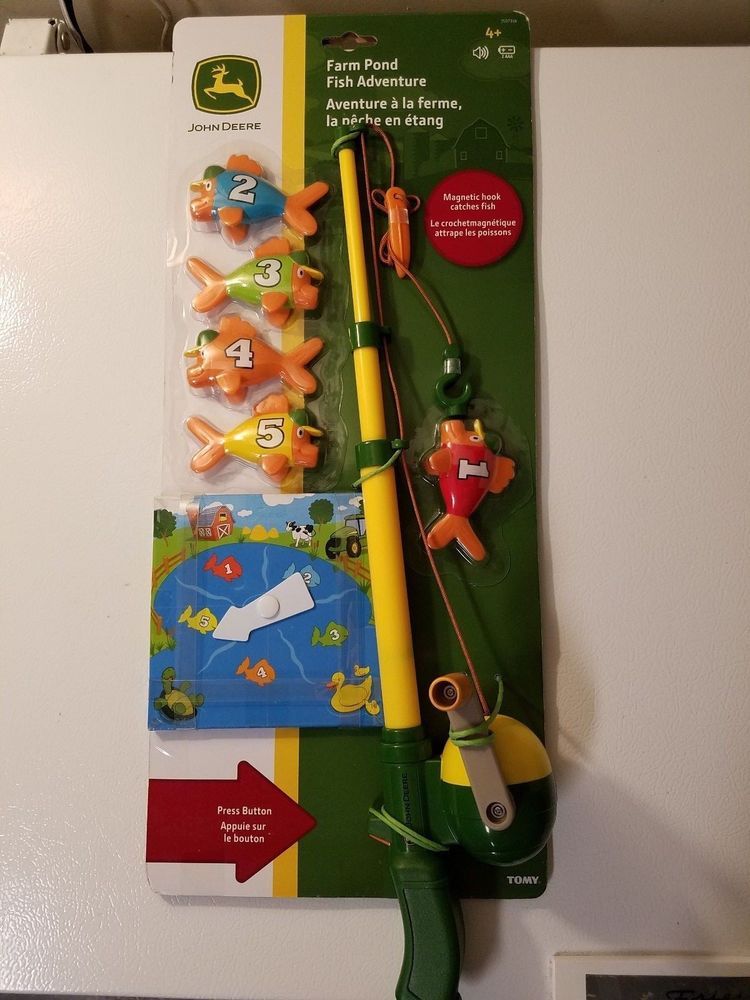 ertl john deere electronic fishing pole Fishing Pole John Deere