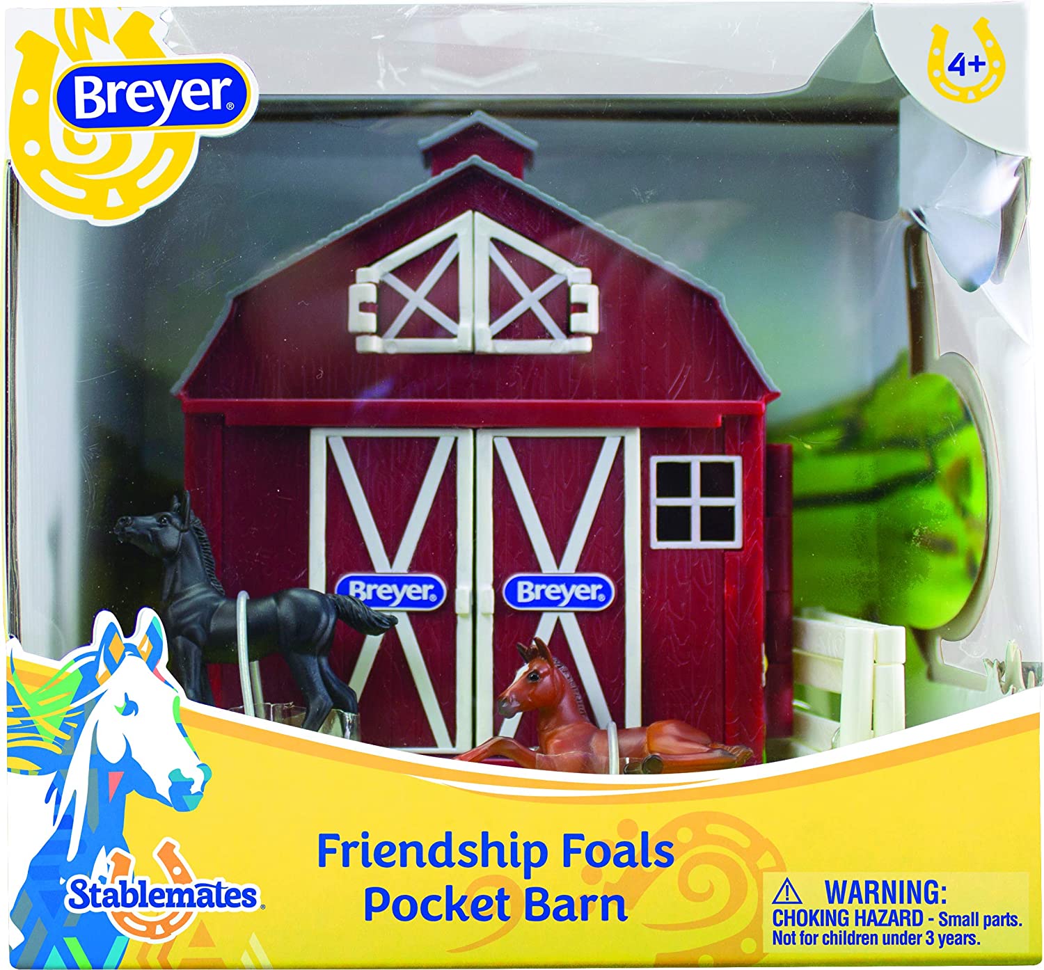 Breyer Friendship Foals Pocket Barn