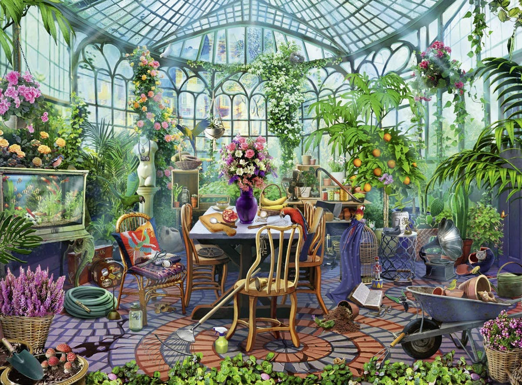 Greenhouse Morning 500pc Puzzle