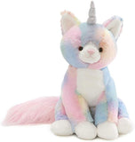 Rainbow Shimmer Caticorn, 9in