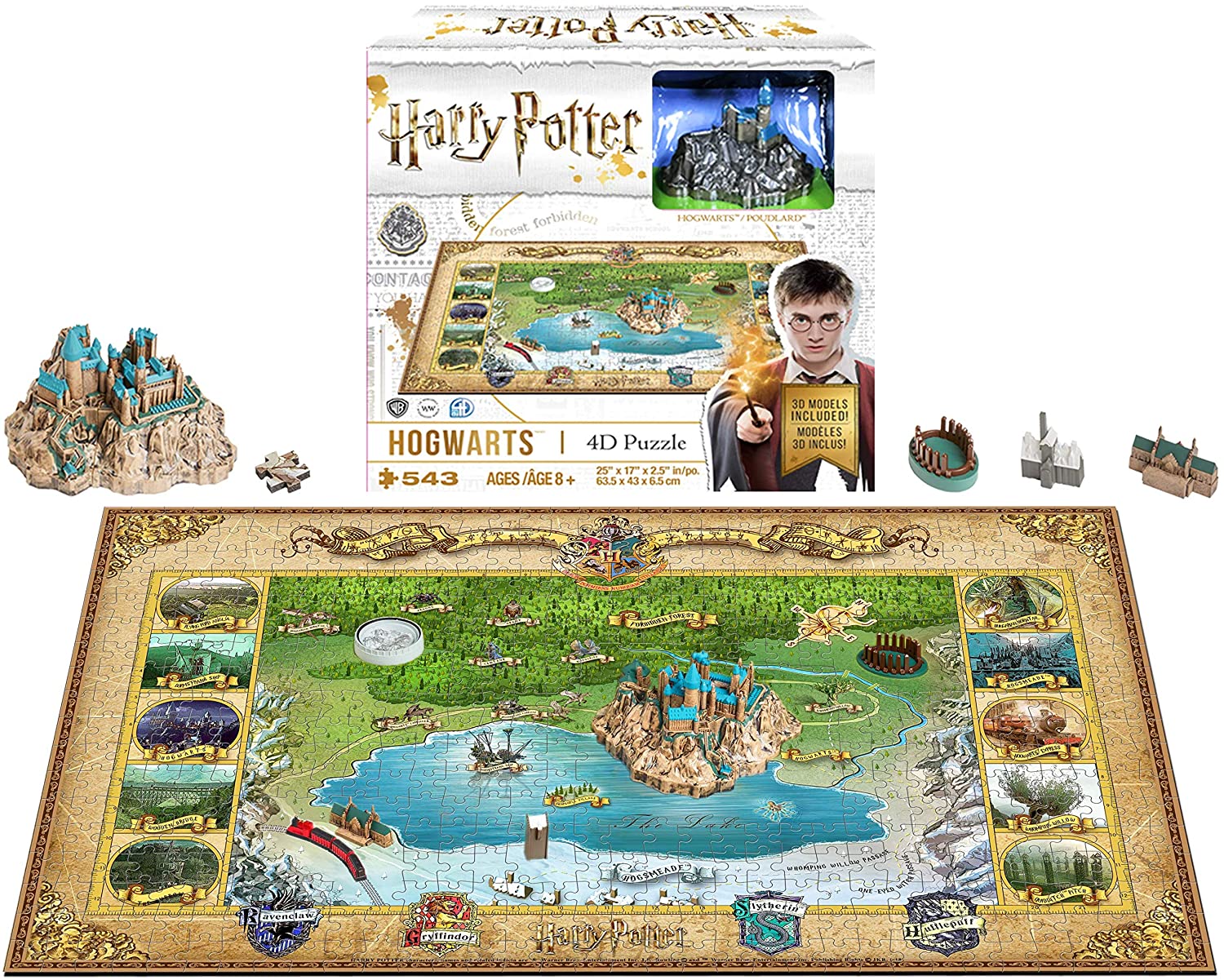 4D Harry Potter 892 pc Puzzle