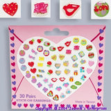 30 Days Heart Stick Ons