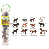Mini Horses Collect A Box