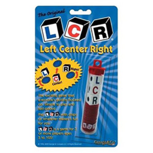 LCR Blister Card - Dice Game