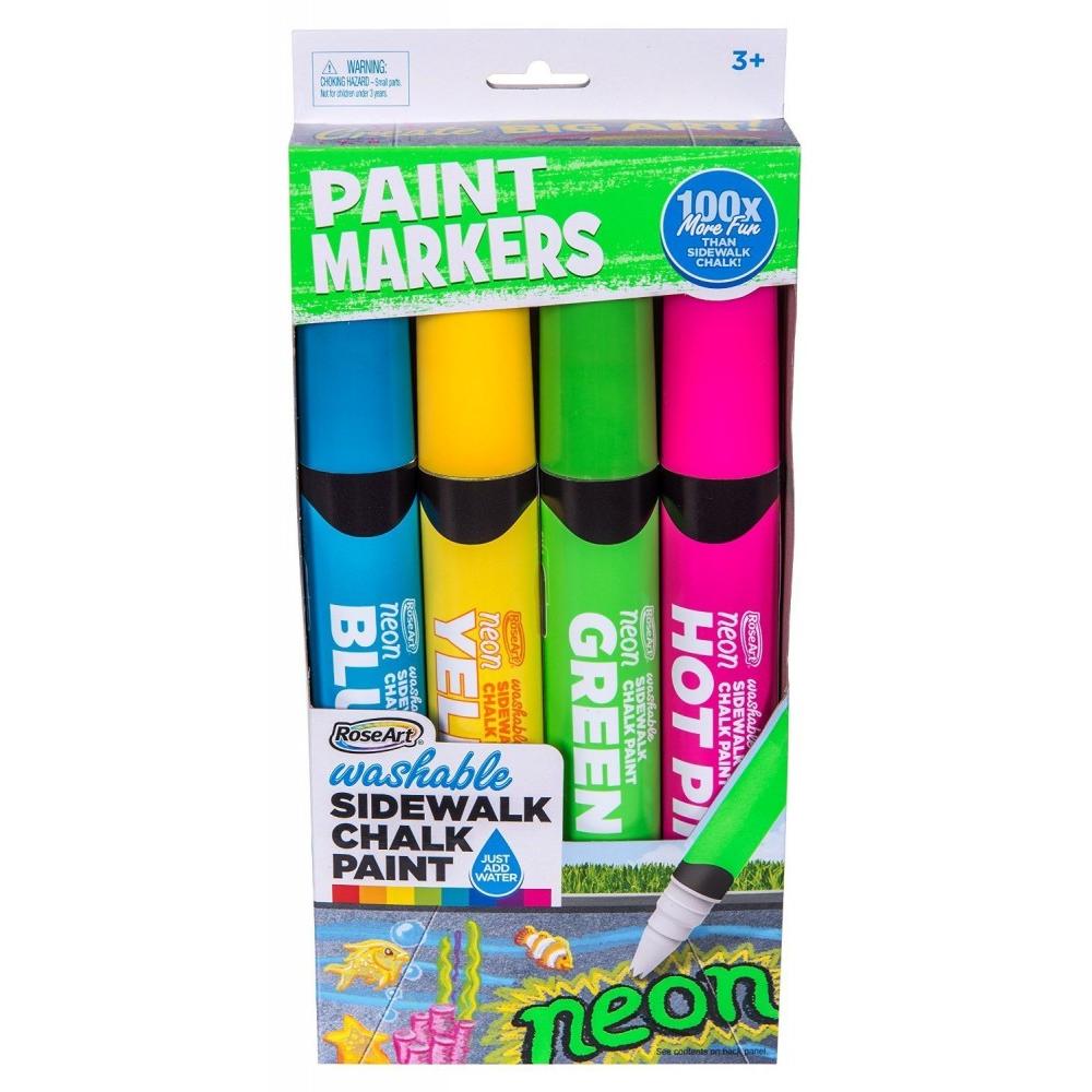 Neon Markers-Swcp 4ct
