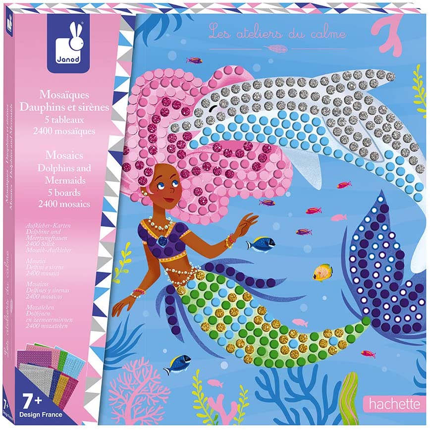 Mosaics Dolphins And Mermaids
