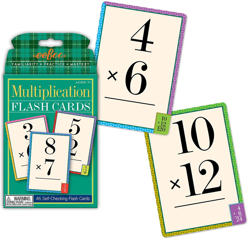 MULTIPLICATION FLASH CARDS
