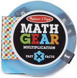 Multiplication Math gears
