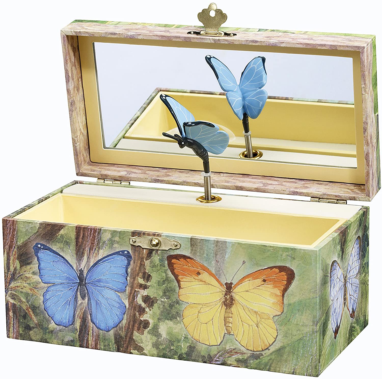 Butterfly Music Jewelry Box