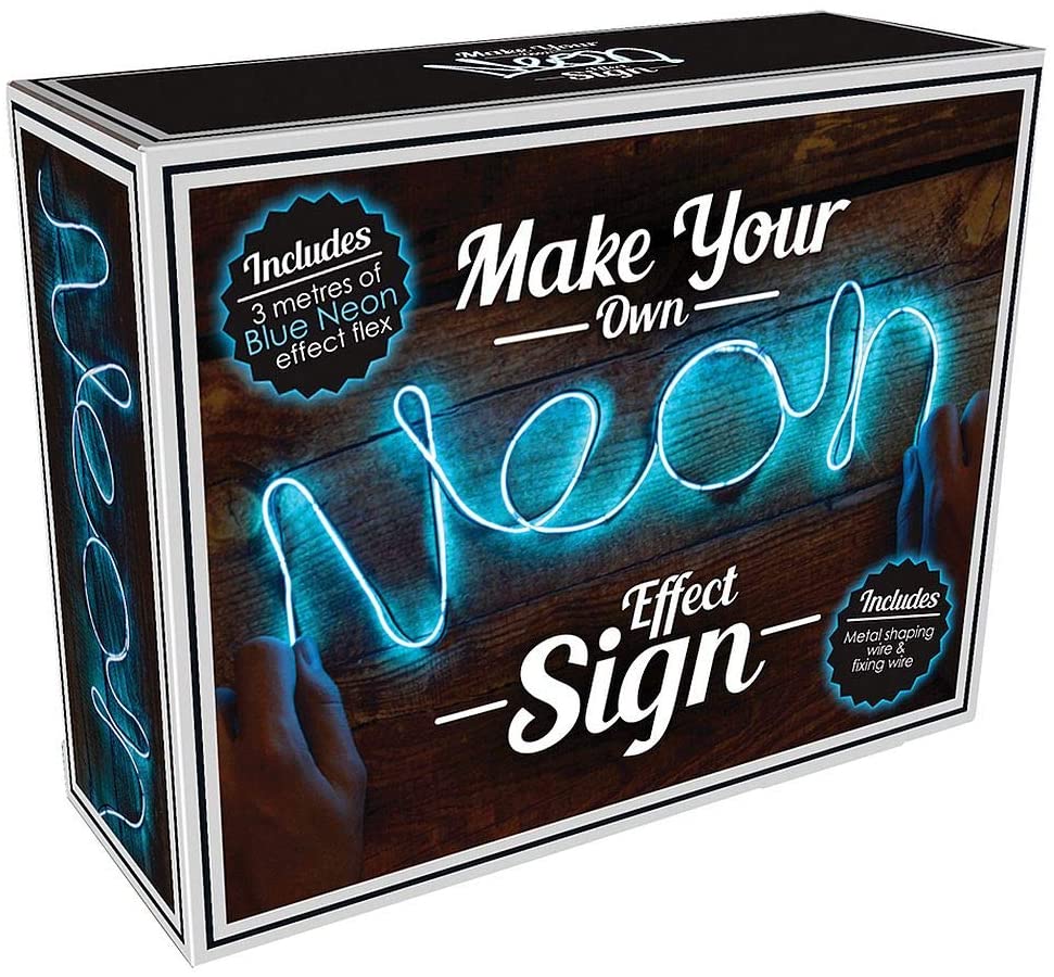 Blue Neon Effect Light