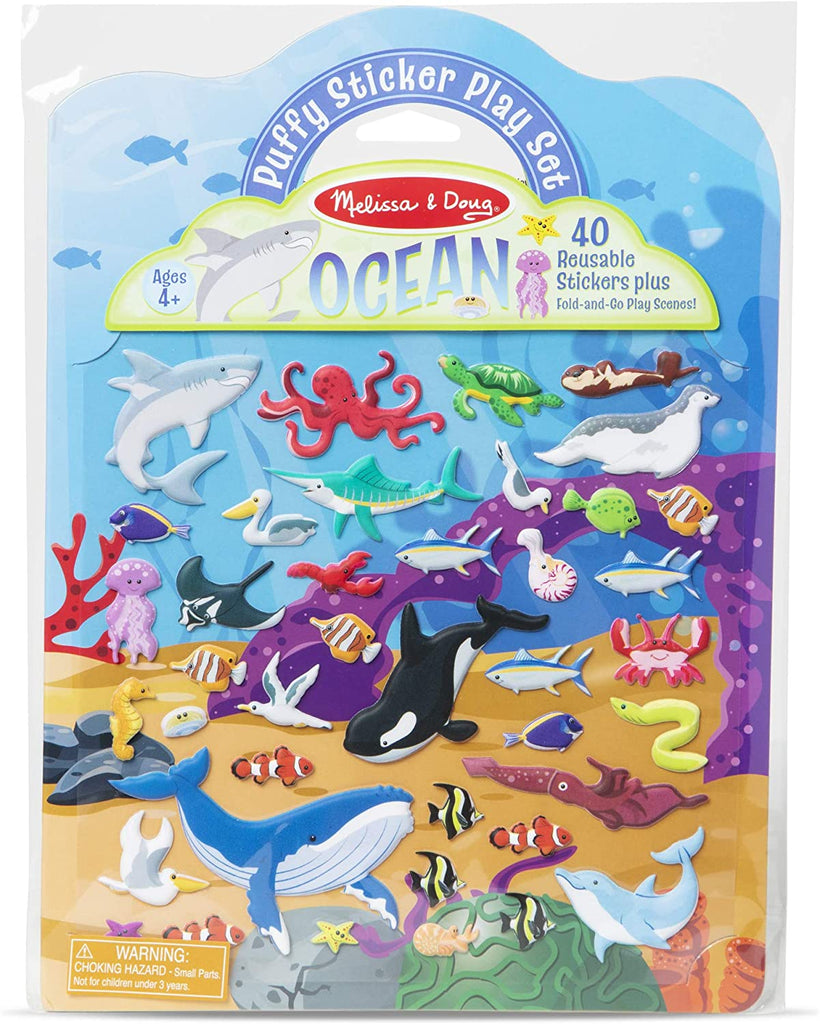 Ocean Puffy Sticker Play Set