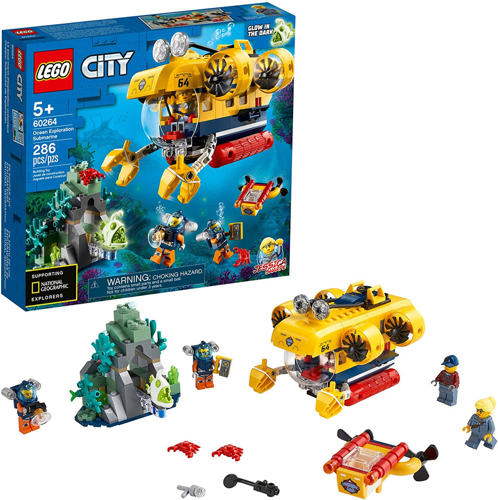 Ocean Exploration Submarine Lego