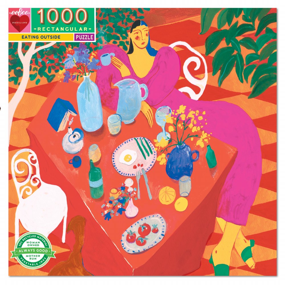 Eating Outside-1000 pc Puzzle