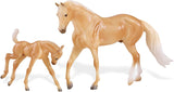 Breyer Palomino Quarter Horse and Foal