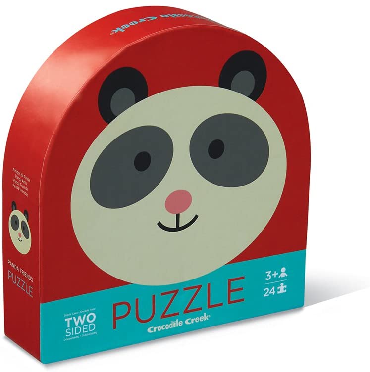 Panda Friends 24pc Two-Sided Puzzle