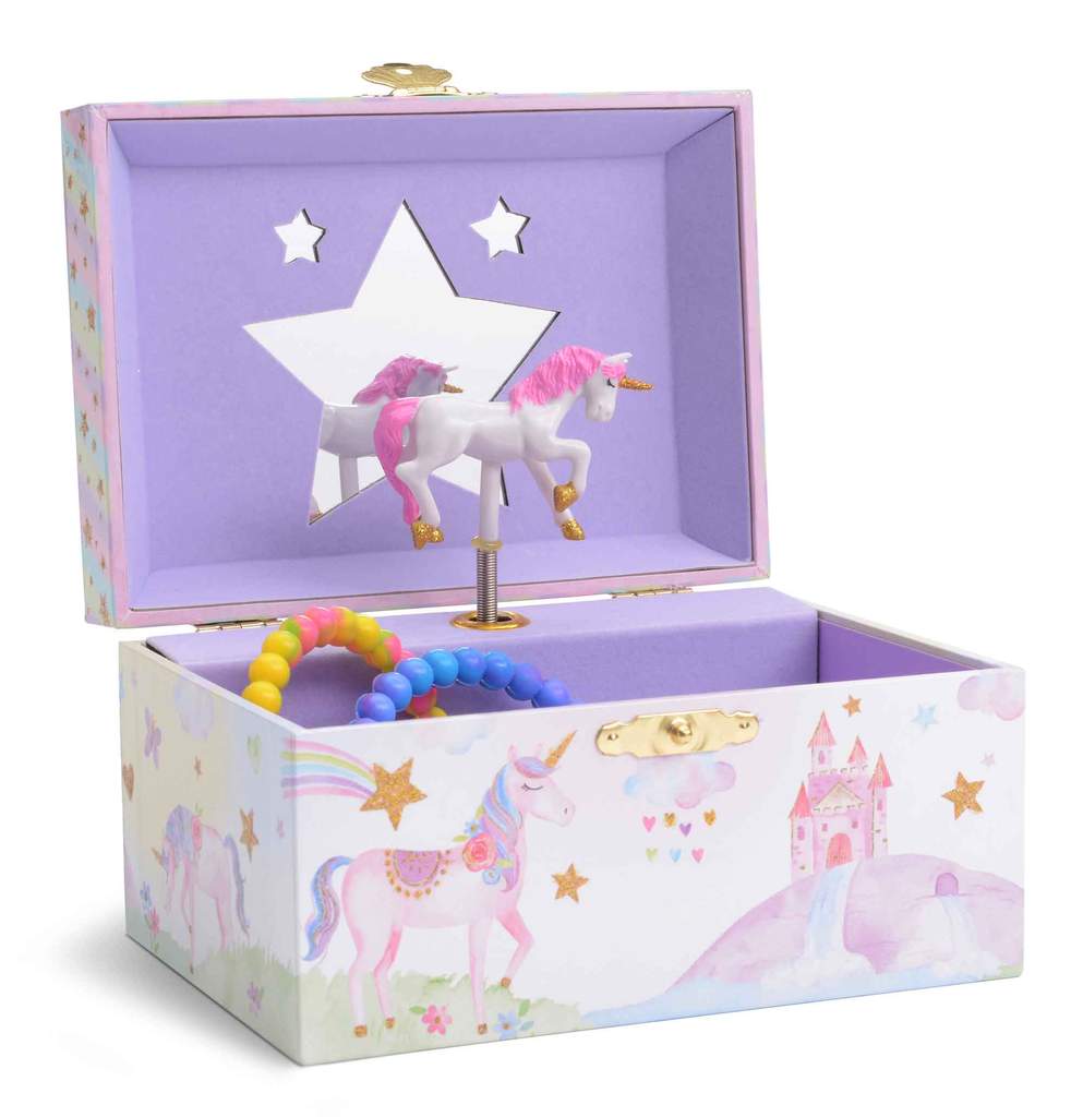 Party Unicorn Musical Jewelry Box
