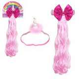 Pink Horn & Tail Unicorn Set
