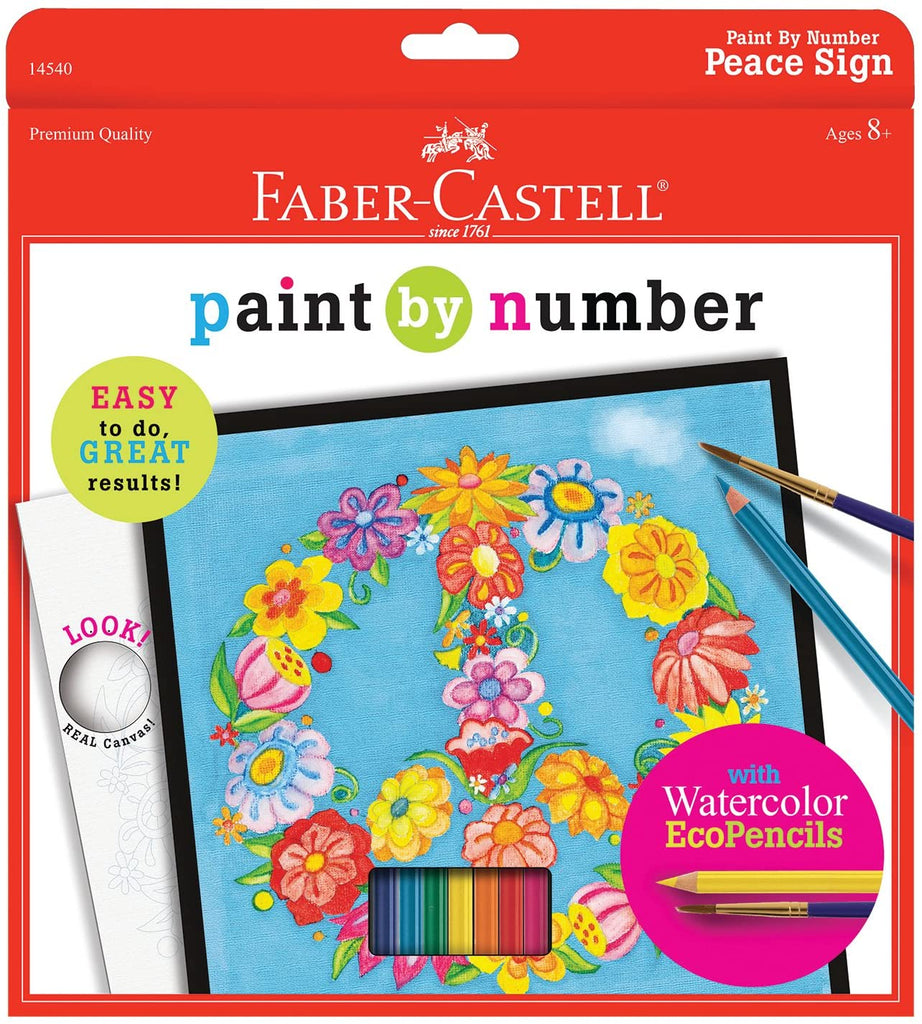 Paint by Number Peace Sign